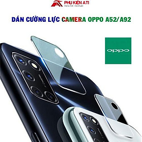Tech Zone 50 Kính cường lực camera Oppo A92/ Oppo A52- Trong suốt chống trầy xước cho camera oppo A92/ A52