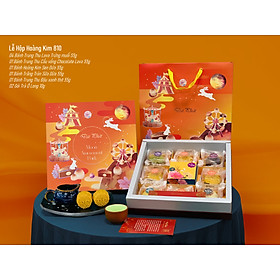 Hộp Bánh Trung Thu Đại Phát - Lễ Hộp Hoàng Kim 810