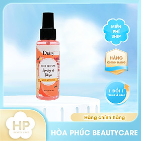 Xịt Dưỡng Tóc Hương Nước Hoa Diary Hair Perfume (05 Mùi Hương) - Hương Cherry & Táo