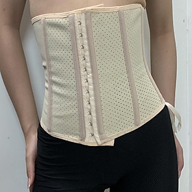 Đai Latex Lỗ Thông Khí 9 Xương Ngắn 24cm MXX