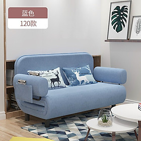 Mua Ghế Sofa kết hợp Giường gấp gọn thông minh đa năng rộng 120cm  có đệm tay êm ái  kèm túi đựng đồ tiện lợi