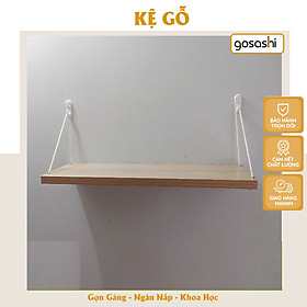 Mua Kệ Decor Treo Tường Cao Cấp Phong Cách Tối Giảm  Nhiều Màu  Gỗ MDF Không Cong Vênh  Dễ Lắp Đặt Thương Hiệu Gosashi-KGTT