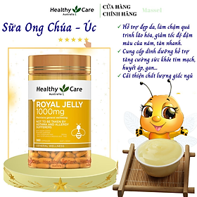 Sữa ong chúa Úc Healthy Care Royal Jelly 1000mg làm chậm quá trình lão hóa, tăng sức đề kháng, tăng sức khỏe tổng thể - Massel Official