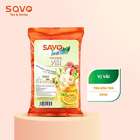 Trà Vải hòa tan SAVO IceTea ( Lychee Ice Tea ) - Túi x 800gr