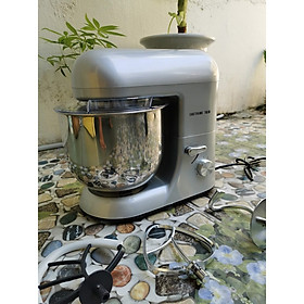 Máy trộn bột ,nhào bột ,trộn bột đánh trứng kem 1000w model âu thố 7L màu bạc