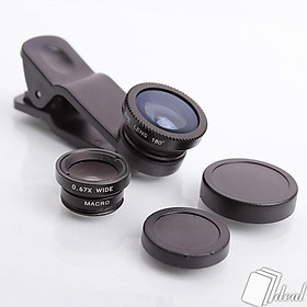 Xả hàng Bộ Lens Chụp Hình 3 In 1 Giá Rẻ