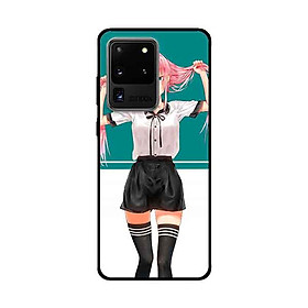 Ốp Lưng Dành Cho Samsung Galaxy S20 Ultra mẫu Cô Gái Anime - Hàng Chính Hãng