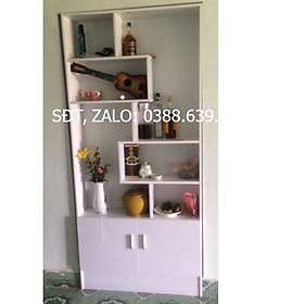 Tủ - kệ trang trí bằng nhựa đài loan Hà nội