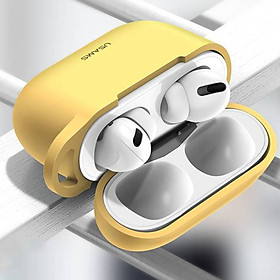 Bao case chống sốc silicon cho tai nghe Apple Airpods Pro hiệu Usams BH568 ( siêu mỏng 2mm, chống vân tay, chống bám bẩn, chống va đập, vật liệu cao cấp) - Hàng nhập khẩu