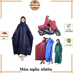 Mua Áo mưa cánh dơi vải dù 1 đầu siêu bền (loại dày 1.4m) - Giao màu ngẫu nhiên