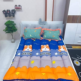 Mua Nệm Topper Dày 8cm Siêu Mềm Êm Đủ Size  Nệm Trải Nằm Chất Bông Nguyên Tấm Cao Cấp Xếp Gọn Tiện Lợi