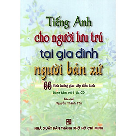 Sách - Tiếng Anh Cho Người Lưu Trú Tại Gia Đình Người Bản Xứ (Không Kèm CD) - Nhân Trí Việt