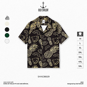 Áo sơ mi nam họa tiết Old Sailor - O.S.L COBAN SHIRTS - 88539 - Big size upto 5XL