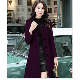 ÁO KHOÁC DẠ FROM DÀI PHỐI NÚT KÈM BELL QC450397VN
