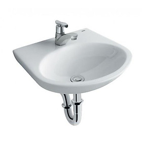 Mua Chậu Rửa Lavabo Inax L-283V Treo Tường Cỡ Nhỏ .Với đặc tính kháng khẩn  dễ lau chùi - Vật liệu xây dựng Big H
