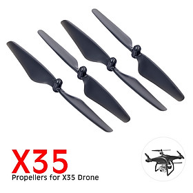for X35 RC Quadcopter 4pcs Drone Propeller Blades Paddles CCW Propellers CW Propellers for RC Drone