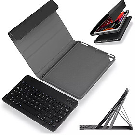 Bao da kèm bàn phím Bluetooth cho iPad 8th Gen 2020/Air 3/Pro 10.5
