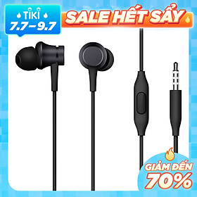 Tai Nghe Nhét Tai Xiaomi Piston Lite 2017 (Đen) - Hàng Nhập Khẩu