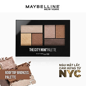 Bảng Phấn Mắt Maybelline New York 6 Màu The City Mini Palette 6.1g