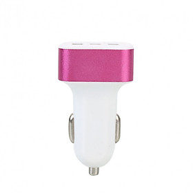 Adapter Sạc 3 Cổng USB Cho Ô Tô