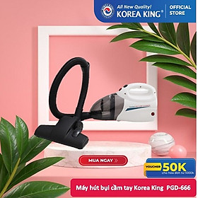 Mua Máy hút bụi cầm tay Korea King PDG-666 (220v/50Hz 1000W  màu nâu trắng  2 chức năng hút thổi) - Hàng chính hãng