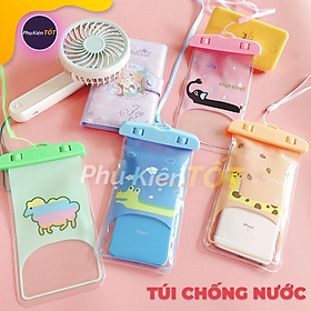 Mua Túi chống nước WaterProof OEM dành cho điện thoại hình thú dễ thương - Màn hình từ 6.7 inch trở xuống (Màu Ngẫu Nhiên)