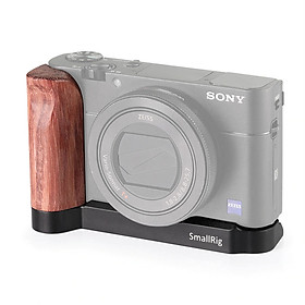 Phụ Kiện Máy Quay Smallrig L-Shape Wooden Grip For Sony RX100 III IV V VA 2248 - Hàng Nhập Khẩu