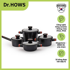 Mua Bộ nồi chống dính Full set Dr.Hows Esoap 4 món