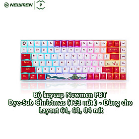 Mua Bộ Keycap Newmen Christmas (Noel) thick PBT Dye-sub - Hàng Chính Hãng
