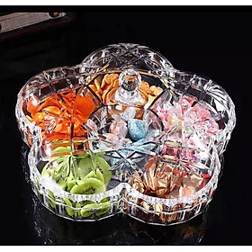 KHAY ĐỰNG MỨT TẾT BÁNH KẸO NGÀY TẾT BẰNG MEKA TRONG SUỐT