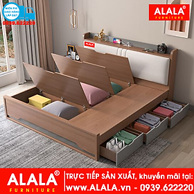 Giường ngủ ALALA13 cao cấp - Thương hiệu ALALA - 0939.622220