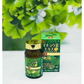 Thực Phẩm Chức Năng Ribeto ICHOHA EKISU PLUS Nhật Bản - Phòng Chống Tai Biến Mạch Máu Não, Điều Trị Cao Huyết Áp, Rối Loạn Tiền Đình (1 lọ/90 viên - 40mg/viên)