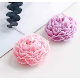 Nến Thơm Handmade Hoa Mẫu Đơn Giúp Thư Giãn, Decor Chụp Ảnh - Dory Lab