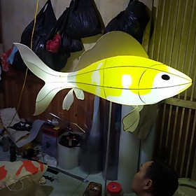 Đèn thả vải hình con cá(có thể đặt theo yêu cầu) DT