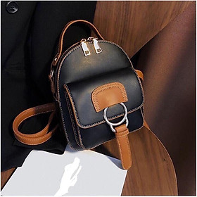 Balo mini nữ vừa đeo balo vừa đeo túi MQ02