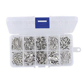 Antique Beads DIY Craft Jewelry Making Findings Charms Pendants 100pcs/box