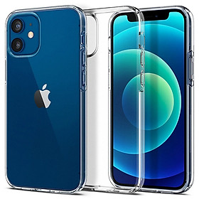 Ốp lưng Silicon Trong Suốt Dành Cho Iphone 12 Pro / Iphone 12 (6.1 Inch) Cao Cấp Bảo Vệ Chống Sốc Toàn Diện