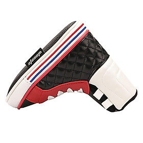 Golf Putter Headcover Golf Putter Head Covers Sneakers Shaped Fashion Women Men Golf Head Cover Protector Protective Sleeve Golf Accessories