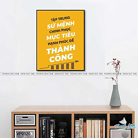 Mua Tranh canvas treo văn phòng tạo động lực