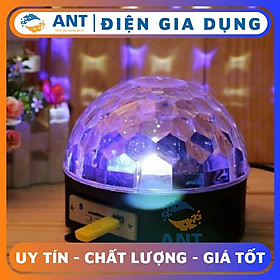 Mua Đèn Led Xoay 7 Màu Hình Cầu Trang Trí Sân Khấu Cảm Ứng Nháy Theo Nhạc Kết nối Bluetooth Và Usb Cực Chất