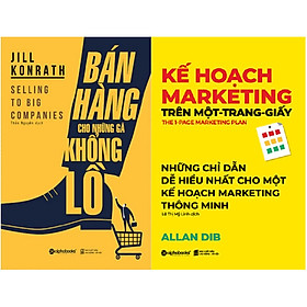 [Download Sách] Combo Sách - Bán Hàng Cho Những Gã Khổng Lồ + Kế Hoạch Marketing Trên Một Trang Giấy