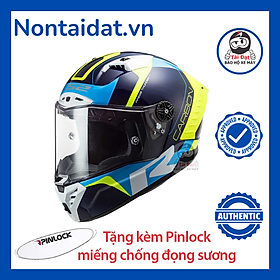 Nón bảo hiểm fullface sợi carbon siêu cao cấp LS2 FF805 hoạ tiết Racing