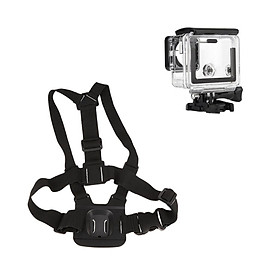 Adjustable Elastic Chest Body Harness + Housing Case for   HD Hero 3 4 Sports Camera
