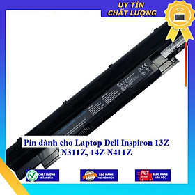 Pin dùng cho Laptop Dell Inspiron 13Z N311Z 14Z N411Z - Hàng Nhập Khẩu  MIBAT454