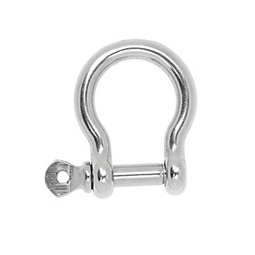 4-5pack Marine Boat Chain Rigging Bow Shackle Captive Pin 304 Stainless Steel