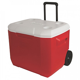 Mua Thùng giữ nhiệt tay kéo Coleman 3000001998 - 57L - Đỏ - 60 QT Wheeled Cooler (Red)