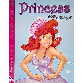 Princess Copy Colour: Little Mermaid