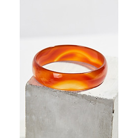 Vòng tay mã não đỏ bản hẹ mệnh hỏa, thổ - Ngọc Quý Gemstones