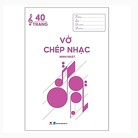 Vở Chép Nhạc 40 Trang (20.5*29.5) (Huy Hoàng)