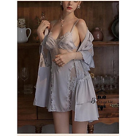 Áo Choàng Ren Hoa Cuốn Hút - B.Lingerie